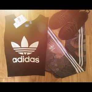 Sheer Black ADIDAS Top