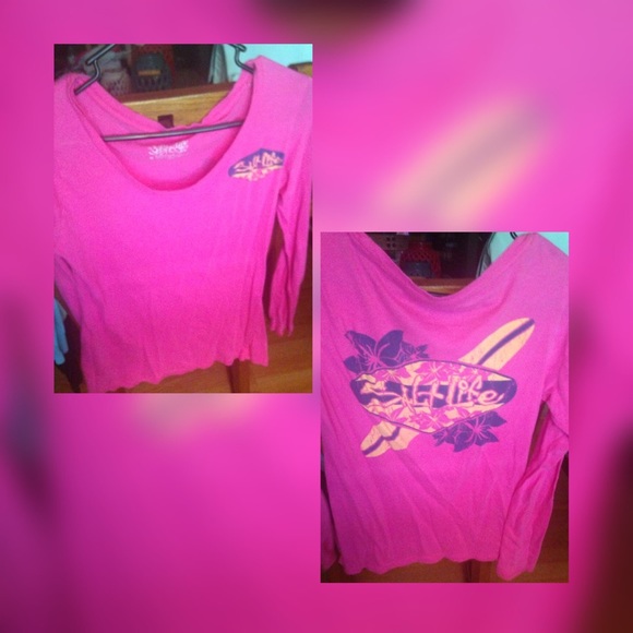 Women's fitted salt life long sleeve shirt