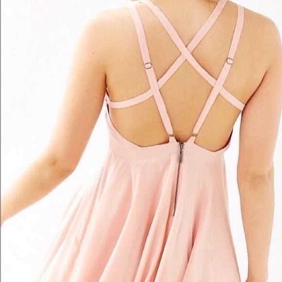 Kimchi Blue Urban Outfitters Dress in Light Pink