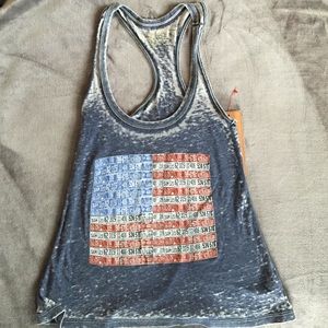 Retro Brand acid wash tank top