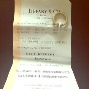 Tiffany & Co Ring