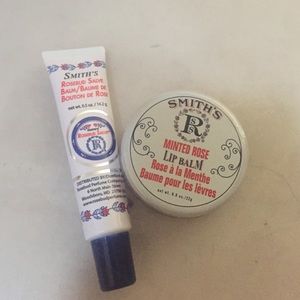 A Rosebud Salve Balm and Minted Rose Lip Balm