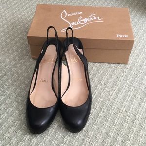 Christian Louboutin Sling-Back Pumps