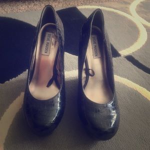 Steve Madden Patent Leather Wedges