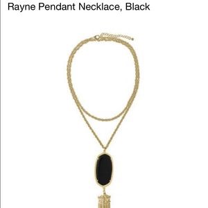 Kendra Scott Rayne Necklace - black