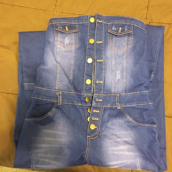 Denim jumper