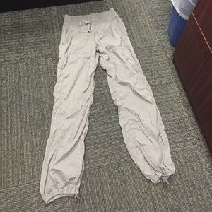 Lululemon Athletica drawstring dance studio pants