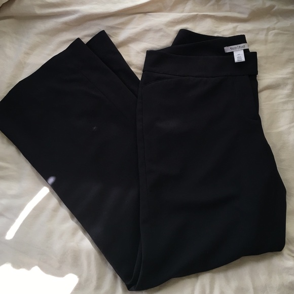 WHBM black Seasonless Trousers 10S
