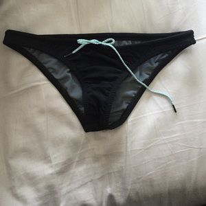 black Jolyn bathing suit bottoms