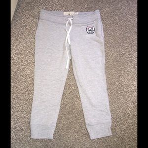 Hollister co. Tight cropped sweat pants