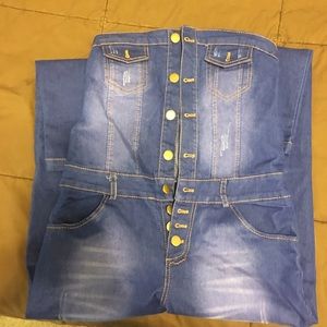 Denim jumper