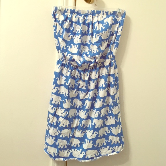 Lilly Pulitzer Windsor Strapless Pull-on Dress