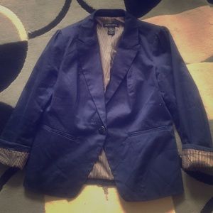 British Khaki Navy Blazer