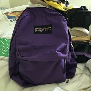 Jansport purple backpack