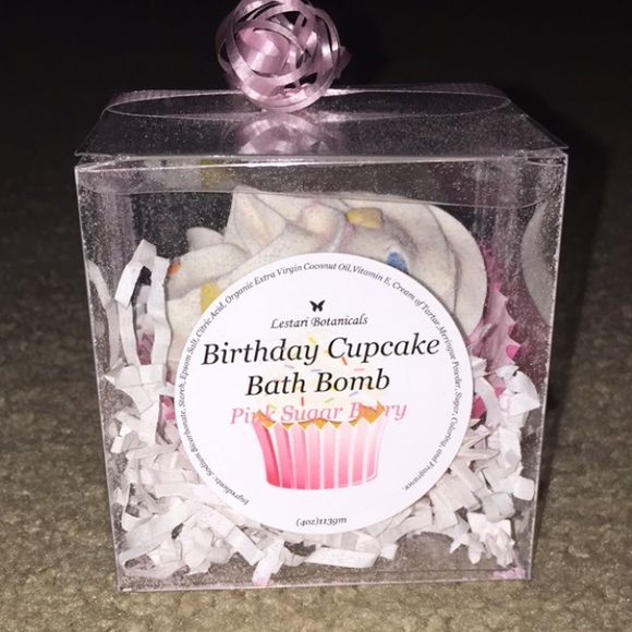 Birthday Cupcake Bath Bomb