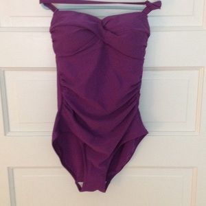 Purple Boden one piece swimsuit