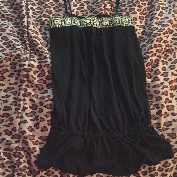 Black tank top - Picture 1 of 1