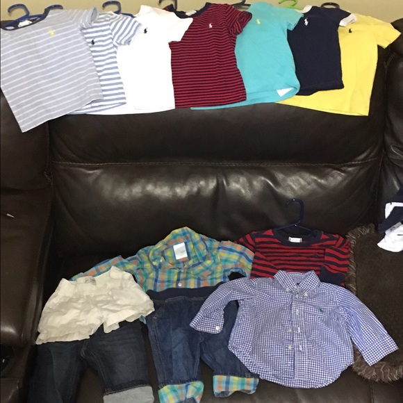 SOLD. Polo, 9 month baby boy clothes