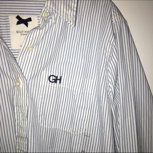 Striped button up shirt