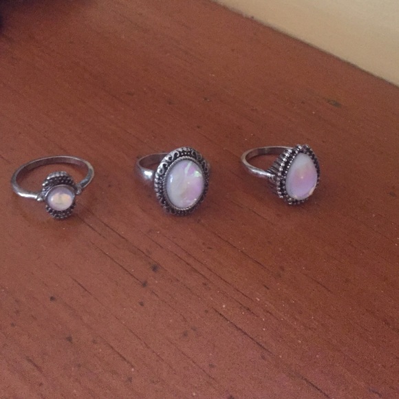 Three Jeweled Rings - Picture 3 of 3