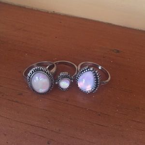 Three Jeweled Rings