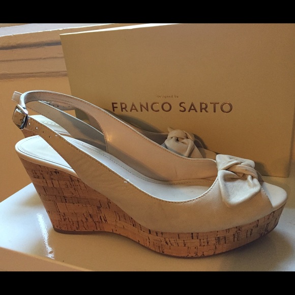 Franco Sarto size 11M Slingback Wedge Sandals