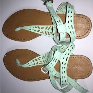forever 21 sandals worn once