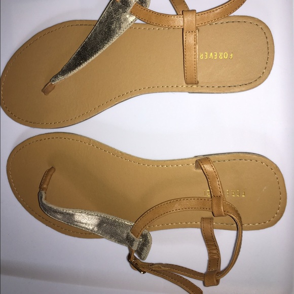 Never worn forever 21 sandals