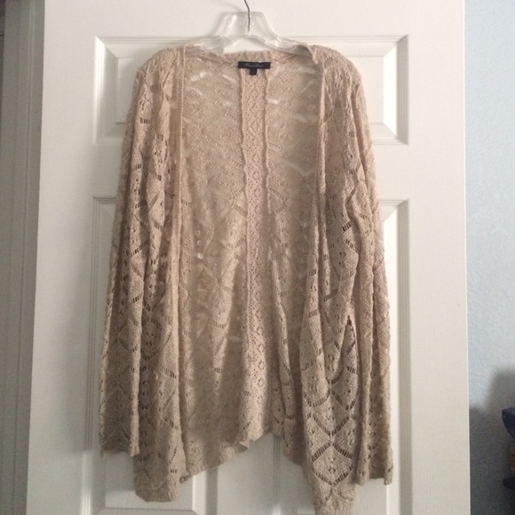 Honey Punch crochet cardigan