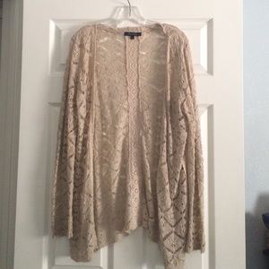 Honey Punch crochet cardigan