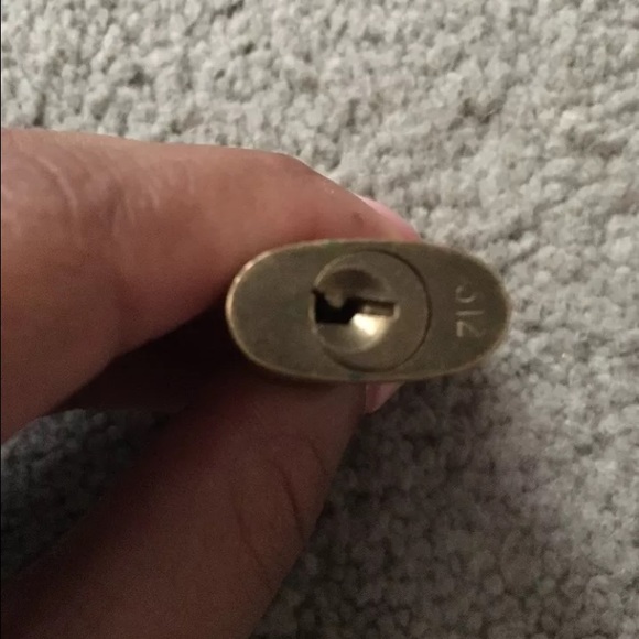 SOLD Louis Vuitton Lock Padlock Luggage Brass #312 - Picture 3 of 3