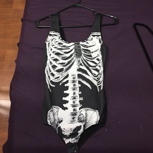 skeleton bodysuit