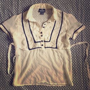 Sheer Cream Blouse