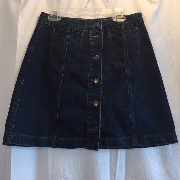 Denim Topshop skirt