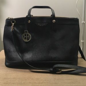 Henri Bendel black satchel.