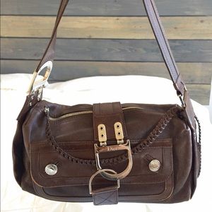 Dior brown leather purse 💯 authentic