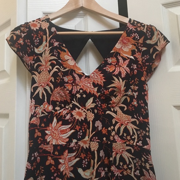 Anthropologie silk dress size 4 - Picture 2 of 3