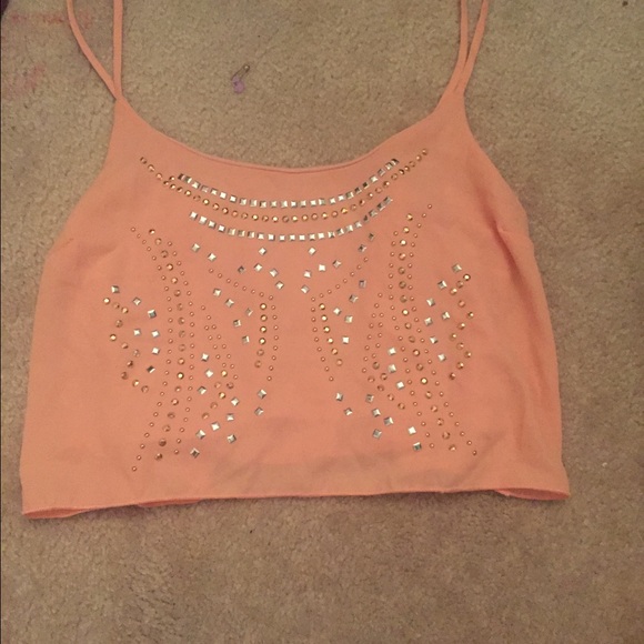 Studded crop top