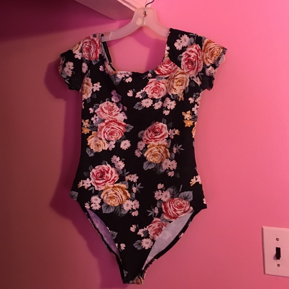 Forever 21 Floral Bodysuit
