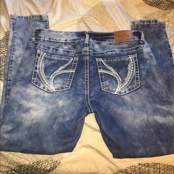 Arya  splatter wash Jeans.