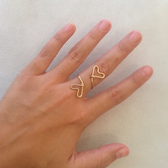 😍 Gold Filled Hearts Ring 😍