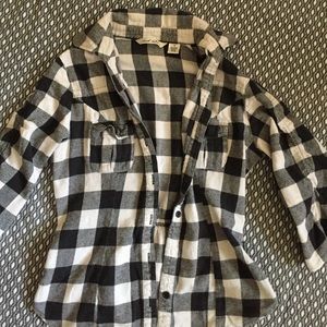 Black and White Flannel