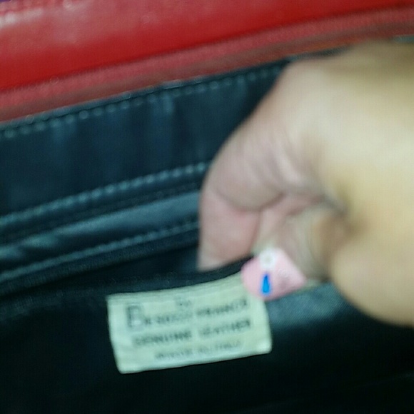 Besozzi Franco red leather purse - Picture 3 of 4