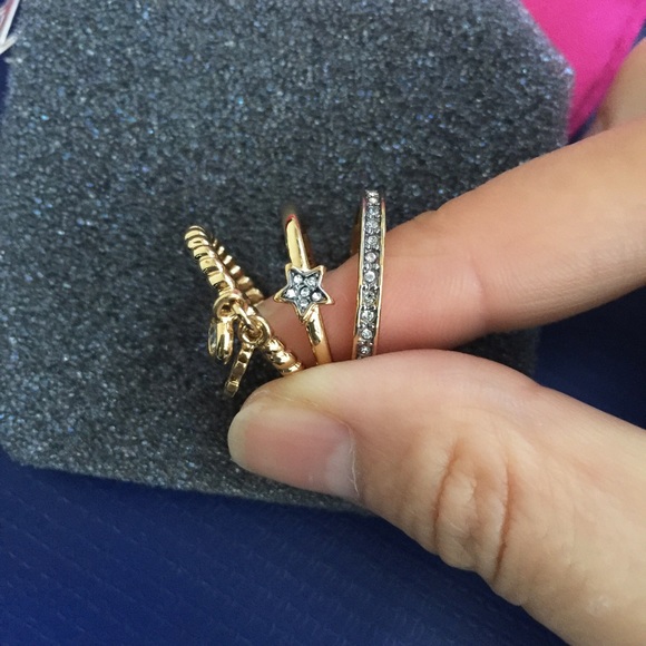 NWT juicy couture three rings SZ 7 - Picture 3 of 4
