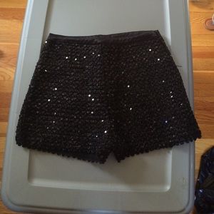Forever 21 sequined shorts !
