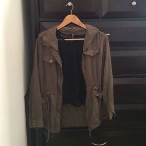 Light army green jacket