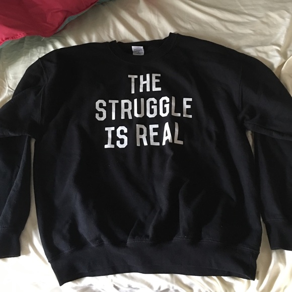 Black sweater