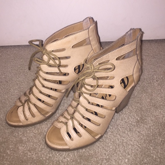 Rampage lace up heel