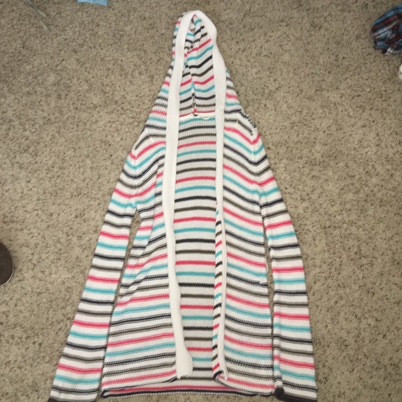 roxy striped sweater for sale