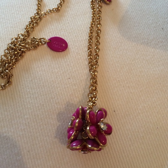 Juicy Couture Flower Necklace